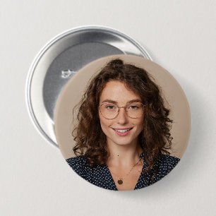 Eenvoudig Modern Foto Rond 3 inch Ronde Button 7,6 Cm