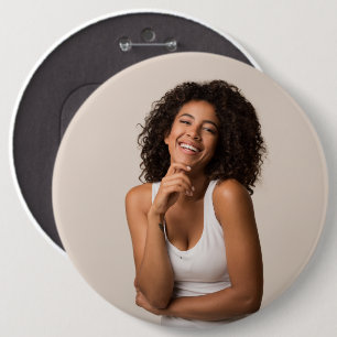 Eenvoudig Modern Foto Rond 6 inch Ronde Button 6,0 Cm