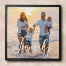 Eenvoudig modern fotosjabloon Aangepaste naam