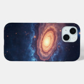 Eenvoudig Modern: Galaxy Space Rock Cool Case-Mate iPhone Case (Achterkant (horizontaal))