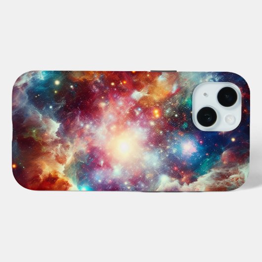Eenvoudig Modern: Galaxy Space Rock Cool Case-Mate iPhone Case (Achterkant (horizontaal))