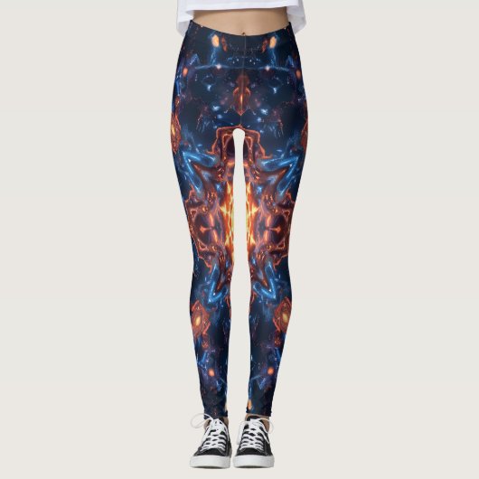Eenvoudig Modern: Galaxy Space Rock Cool Leggings (Voorkant)