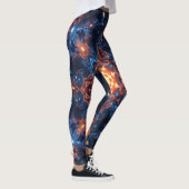 Eenvoudig Modern: Galaxy Space Rock Cool Leggings (Rechts)