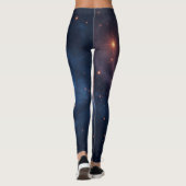 Eenvoudig Modern: Galaxy Space Rock Cool Leggings (Achterkant)