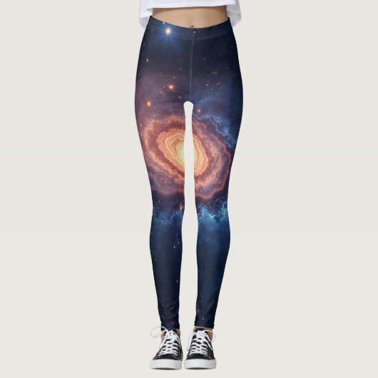 Eenvoudig Modern: Galaxy Space Rock Cool Leggings (Voorkant)