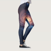 Eenvoudig Modern: Galaxy Space Rock Cool Leggings (Rechts)