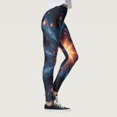 Eenvoudig Modern: Galaxy Space Rock Cool Leggings (Rechts)