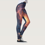 Eenvoudig Modern: Galaxy Space Rock Cool Leggings (Rechts)