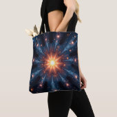 Eenvoudig Modern: Galaxy Space Rock Cool Tote Bag (Dichtbij)