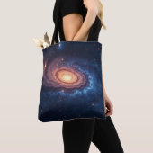 Eenvoudig Modern: Galaxy Space Rock Cool Tote Bag (Dichtbij)
