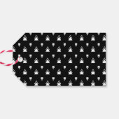 Eenvoudig, modern, gelukkig nieuwjaar cadeaulabel (Achterkant Horizontaal)