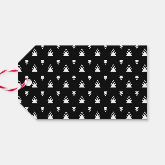 Eenvoudig, modern, gelukkig nieuwjaar cadeaulabel (Achterkant Horizontaal)