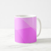 Eenvoudig modern geometrisch verloop koffiemok (Voorkant rechts)