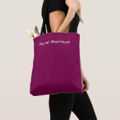 Eenvoudig Modern Gepersonaliseerd Tote Bag (Dichtbij)
