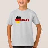 Eenvoudig Modern Germania Duitsland Art Letter Sou T-shirt (Voorkant)