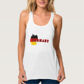 Eenvoudig Modern Germania Duitsland Art Letter Sou Tanktop (Voorkant)