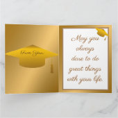 Eenvoudig modern Gold aanpassen Kaart (Binnen)