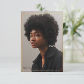 Eenvoudig, modern Gold Border Afstuderen Hartelijk Kaart (Staand voorkant)