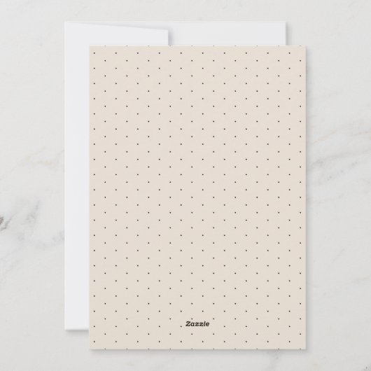 Eenvoudig, modern Gold Het is een geweldige levens Feestdagenkaart (Achterkant)