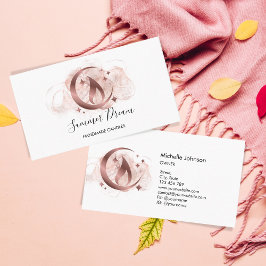 Eenvoudig, modern, handgemaakt Visitekaartje voor 