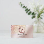 Eenvoudig, modern, handgemaakt Visitekaartje voor  (Staand voorkant)