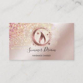 Eenvoudig, modern, handgemaakt Visitekaartje voor 