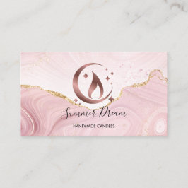 Eenvoudig, modern, handgemaakt Visitekaartje voor 