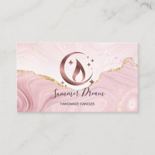 Eenvoudig, modern, handgemaakt Visitekaartje voor 