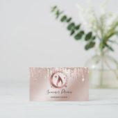 Eenvoudig, modern, handgemaakt Visitekaartje voor  (Staand voorkant)