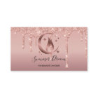 Eenvoudig, modern, handgemaakt Visitekaartje voor 