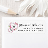 Eenvoudig modern handgeschetst script etiket (Insitu)