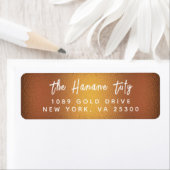 Eenvoudig modern handgeschetst script etiket (Insitu)