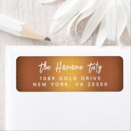 Eenvoudig modern handgeschetst script etiket