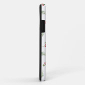 Eenvoudig modern Holly Berry-kerstpatroon Case-Mate iPhone Case (Achterkant/rechts)