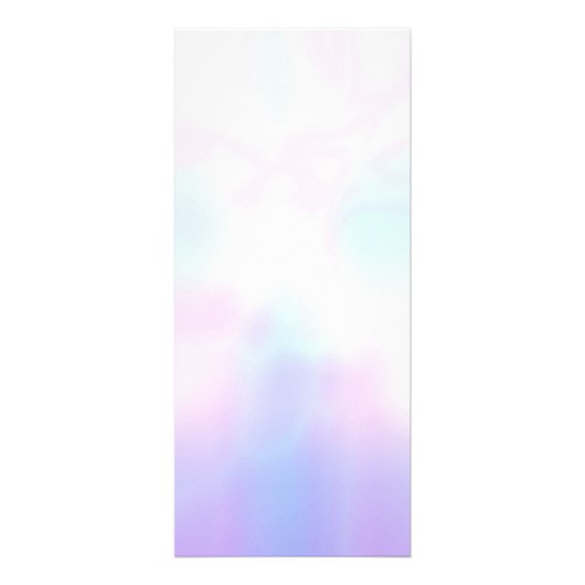 Eenvoudig modern Holographic Salon Service Menu (Achterkant)