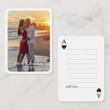 Eenvoudig Modern Huwelijksgastenboek/ Handtekening