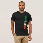 Eenvoudig Modern Ierland Nationale Vlag Kleding T-shirt (Voorkant volledig)