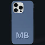 Eenvoudig Modern Initiaal Monogram iPhone 15 Pro Max Hoesje<br><div class="desc">Eenvoudig Modern Initiaal Monogram Telefoon Case. Creëer uw eigen gepersonaliseerde iPhone Case met aangepaste initiaal naam.</div>