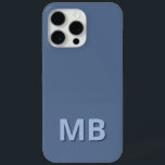 Eenvoudig Modern Initiaal Monogram iPhone 15 Pro Max Hoesje<br><div class="desc">Eenvoudig Modern Initiaal Monogram Telefoon Case. Creëer uw eigen gepersonaliseerde iPhone Case met aangepaste initiaal naam.</div>