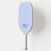 Eenvoudig Modern Initiaal Monogram Pickleball Paddle (Links)