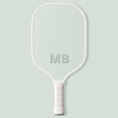 Eenvoudig Modern Initiaal Monogram Pickleball Paddle