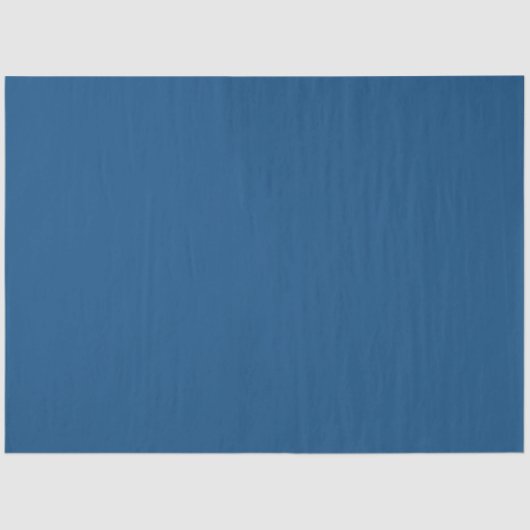 Eenvoudig modern Klassiek Blauw Tissuepapier (Voorkant)