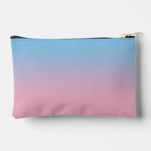 Eenvoudig Modern Kleurrijk Blush Roze en Blauw Etui (Achterkant)