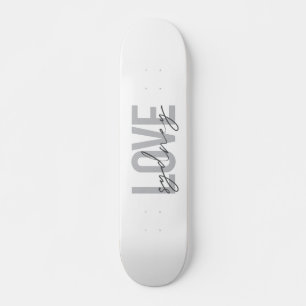 Eenvoudig, modern, koel, stedelijk design Love Syd Persoonlijk Skateboard