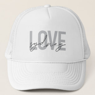 Eenvoudig, modern, koel, stedelijk design Love Syd Trucker Pet