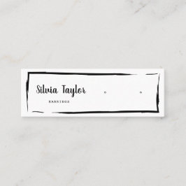 Eenvoudig modern Kraft-papier met display Mini Bus Mini Visitekaartje