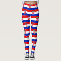 Eenvoudig Modern Kroatië Nationale Vlag Kleding