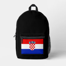 Eenvoudig Modern Kroatië Nationale Vlag Souvenir