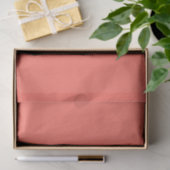 Eenvoudig modern levend koraal tissuepapier (Geschenk)