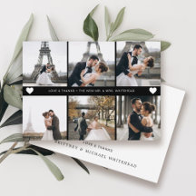 Eenvoudig, modern, met de hand gekarteld fotocolla